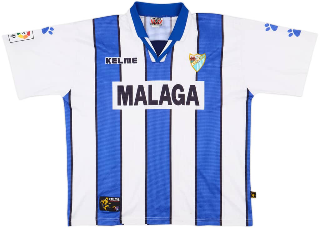 1998-99 Malaga Home Shirt - 8/10 - (L)