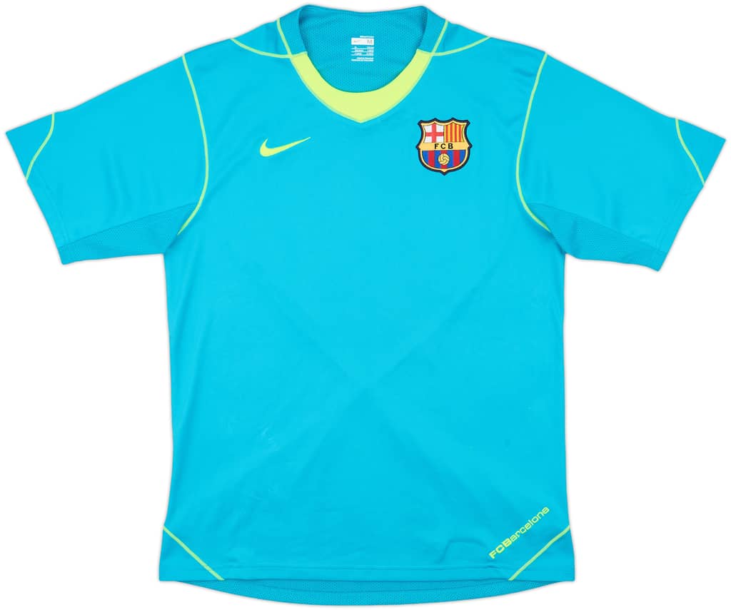 2007-08 Barcelona Player Issue Nike Training Shirt - 9/10 - (M)