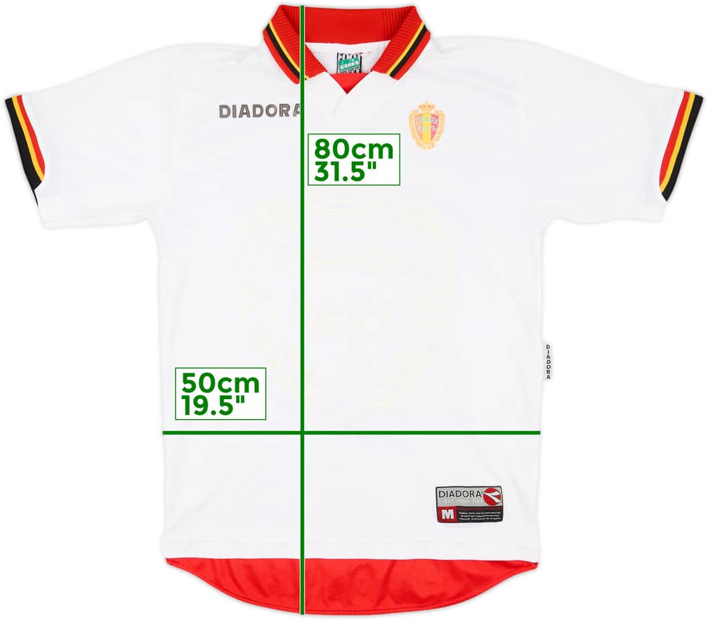 1996-98 Belgium Away Shirt - 7/10 - (M)
