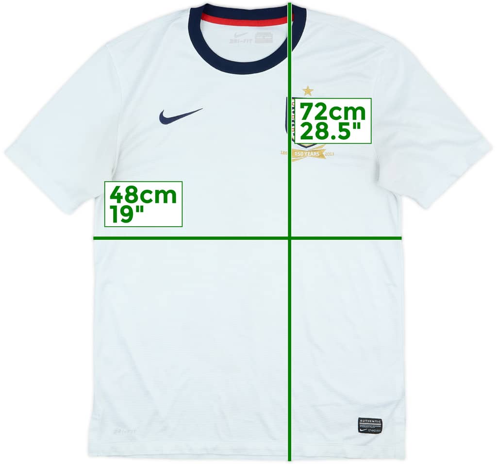 2013 England 150th Anniversary Home Shirt - 5/10 - (M)