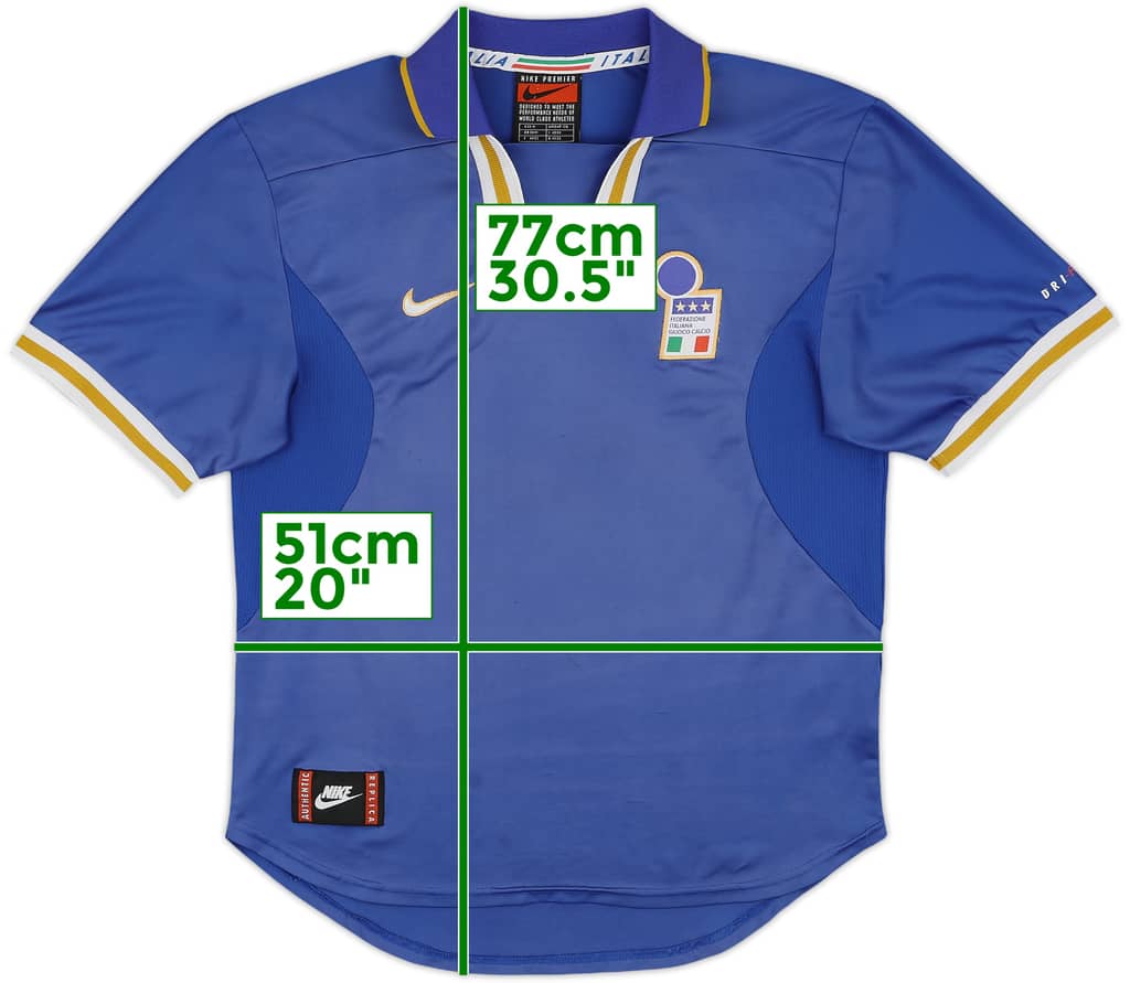 1996-97 Italy Home Shirt - 6/10 - (M)