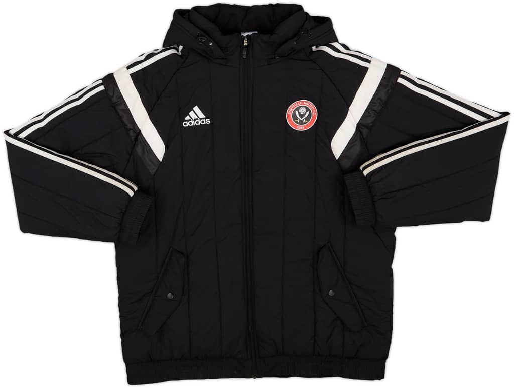 2014-15 Sheffield United adidas Padded Bench Coat - 8/10 - (L)