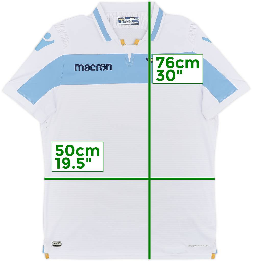 2018-19 Lazio Away Shirt - 10/10 - (S)
