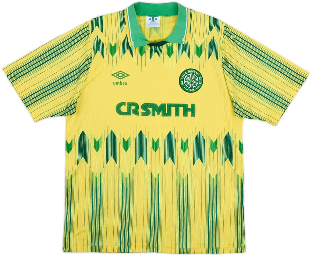 1989-91 Celtic Away Shirt - 9/10 - (S)