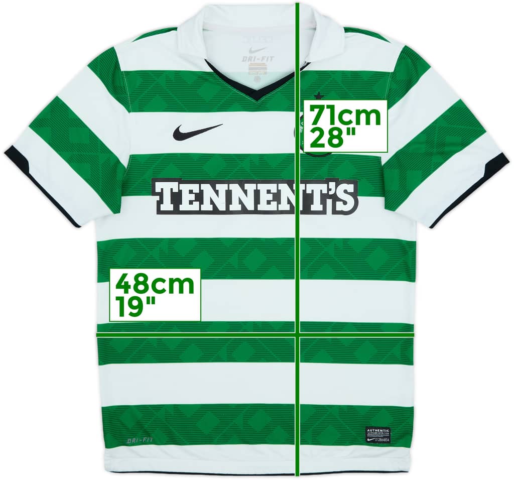 2010-12 Celtic Home Shirt - 6/10 - (S)