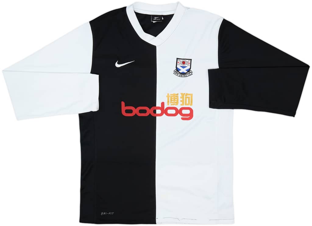 2011-12 Ayr United Home L/S Shirt - 5/10 - (S)