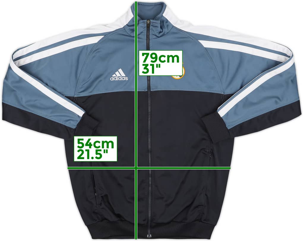 2001-02 Real Madrid adidas Track Jacket - 8/10 - (S)