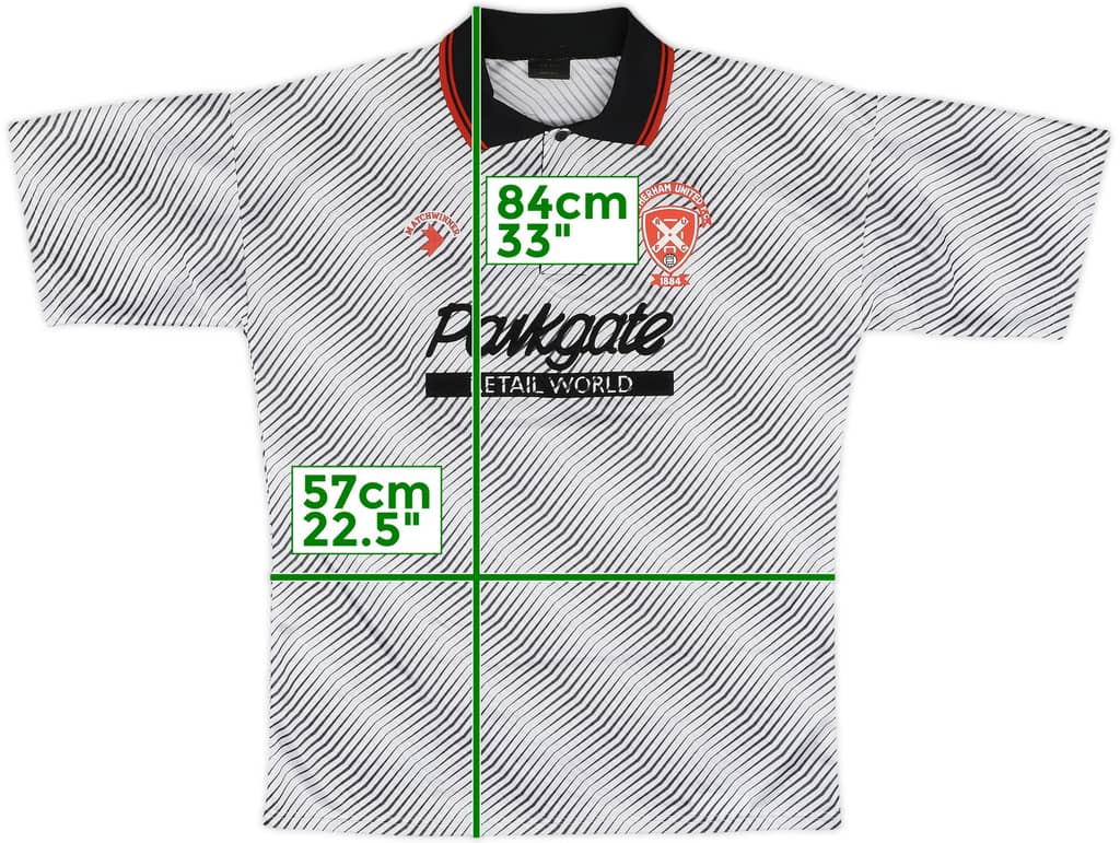 1991-93 Rotherham Away Shirt - 10/10 - (L)
