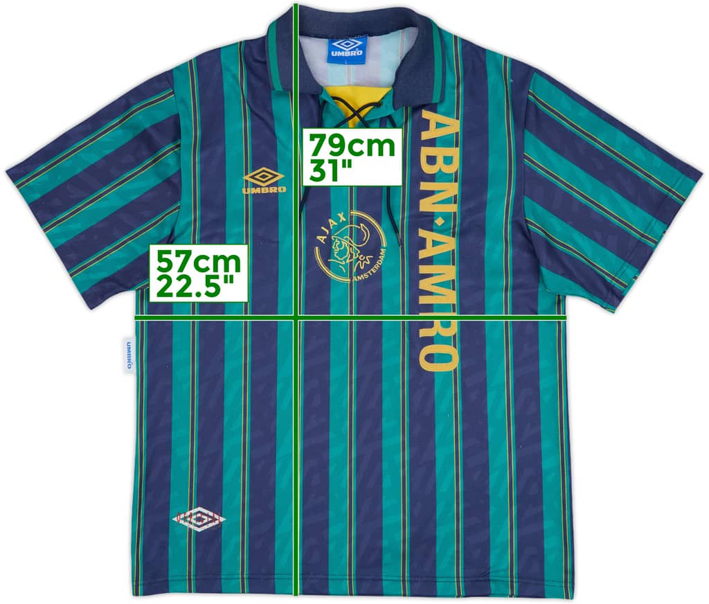1993-94 Ajax Away Shirt - 8/10 - (L)