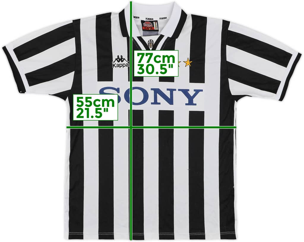1995-97 Juventus Home Shirt - 6/10 - (L)