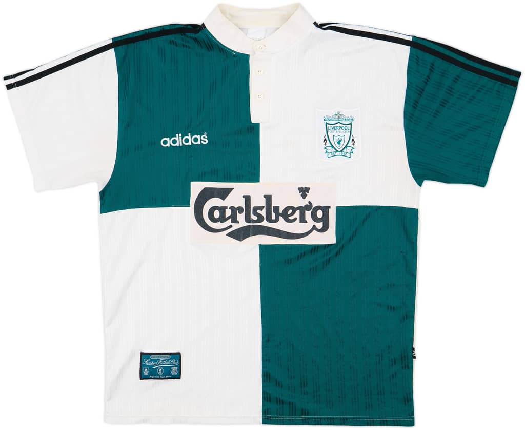 1995-96 Liverpool Away Shirt - 7/10 - (XL)