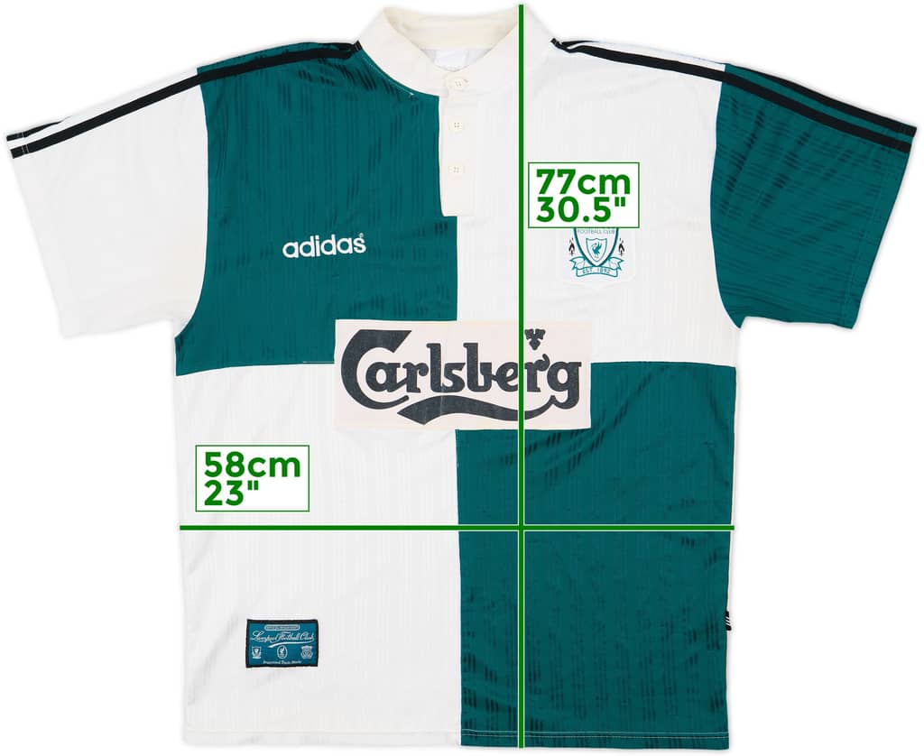 1995-96 Liverpool Away Shirt - 7/10 - (XL)