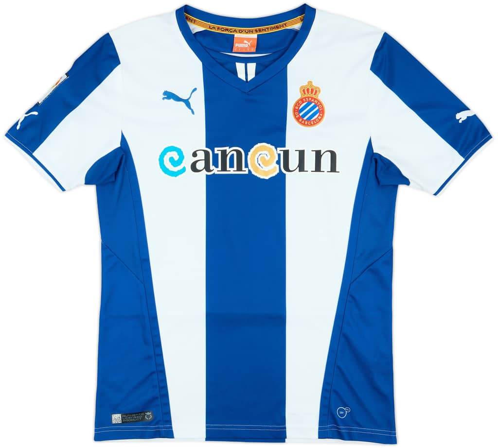 2013-14 Espanyol Home Shirt - 8/10 - (S)
