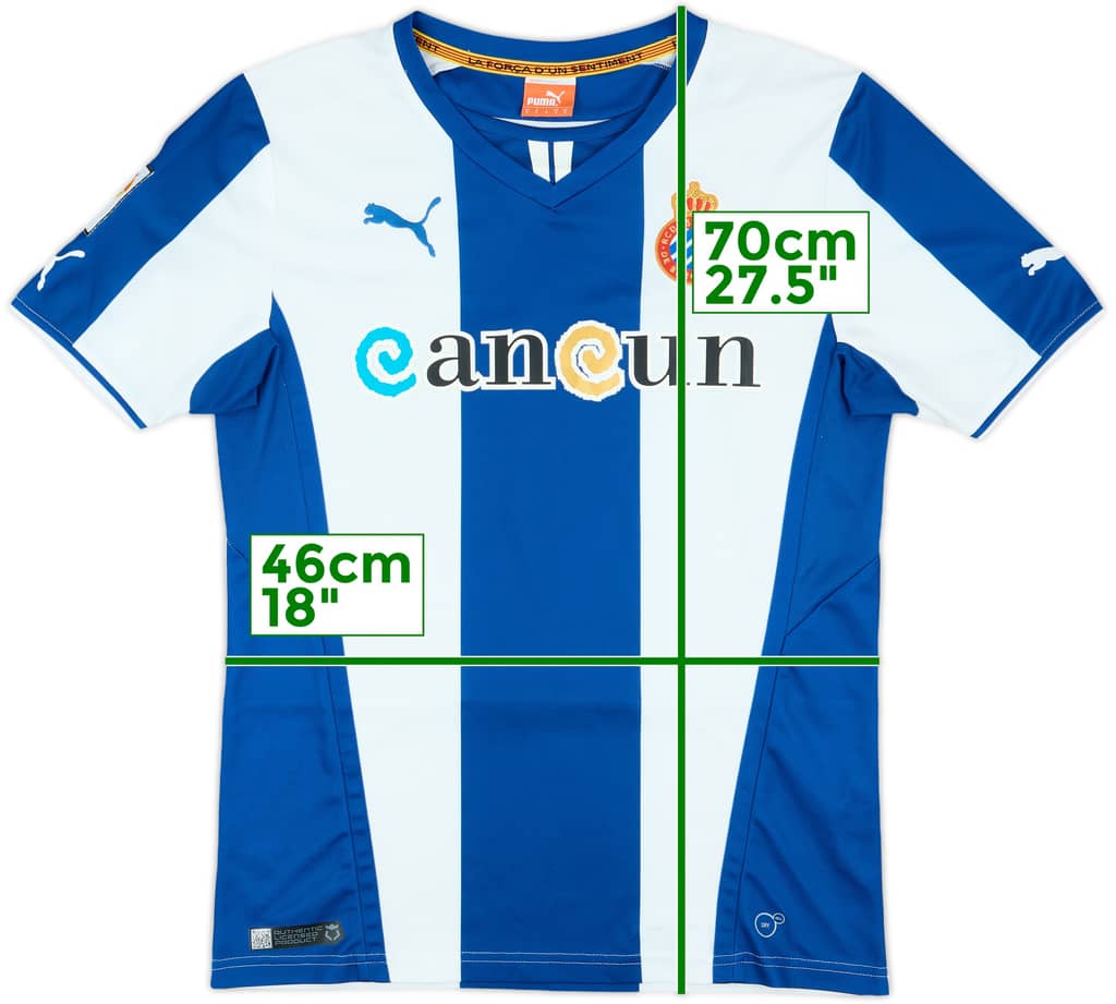 2013-14 Espanyol Home Shirt - 8/10 - (S)