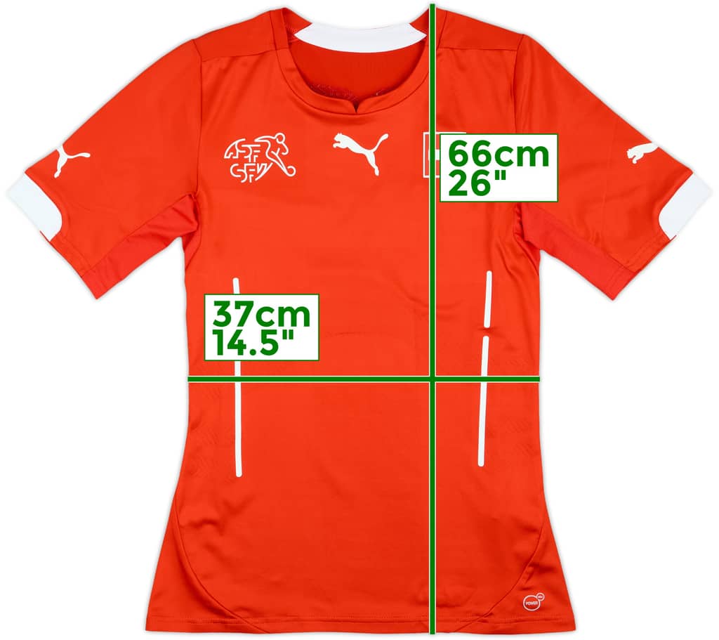 2014-15 Switzerland Authentic Home Shirt - 8/10 - (M)