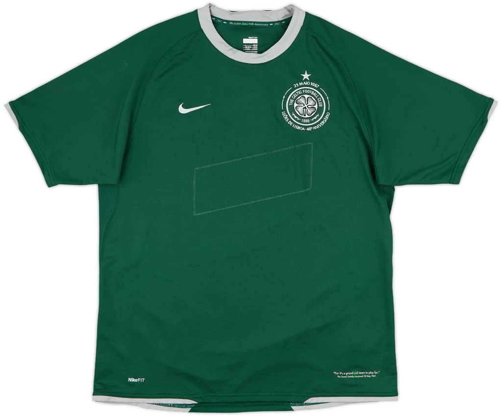 2007-08 Celtic Away Shirt - 3/10 - (L)
