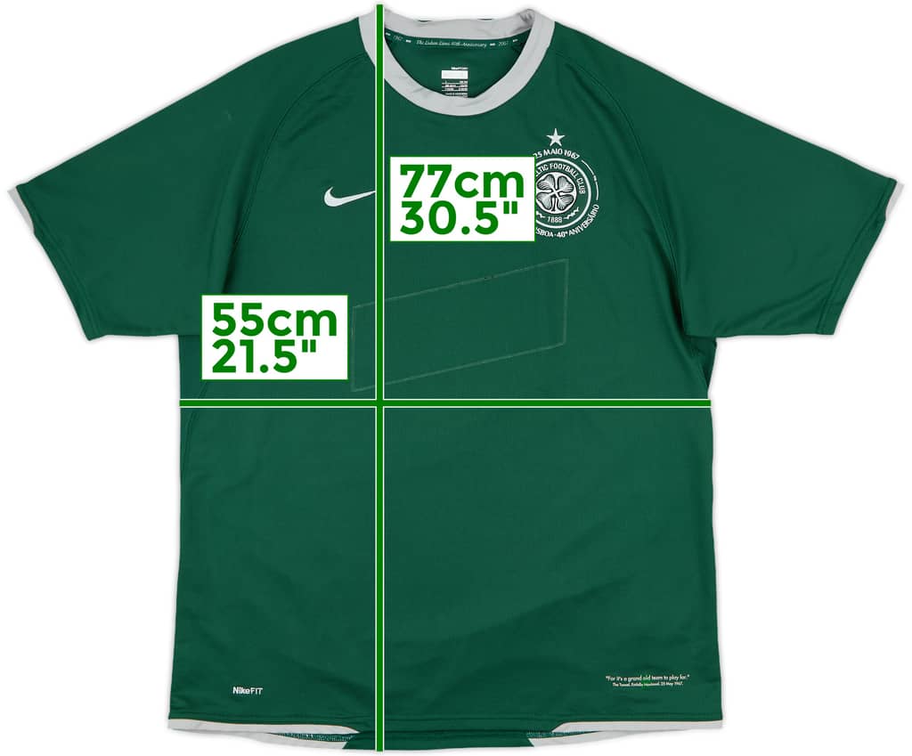 2007-08 Celtic Away Shirt - 3/10 - (L)