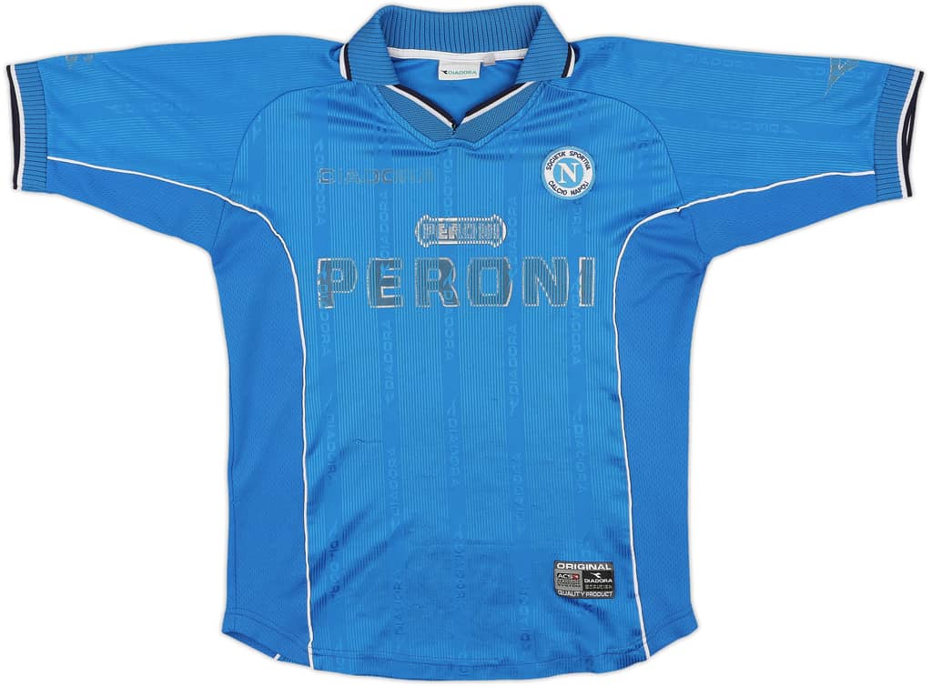 2000-01 Napoli Home Shirt - 4/10 - (M)