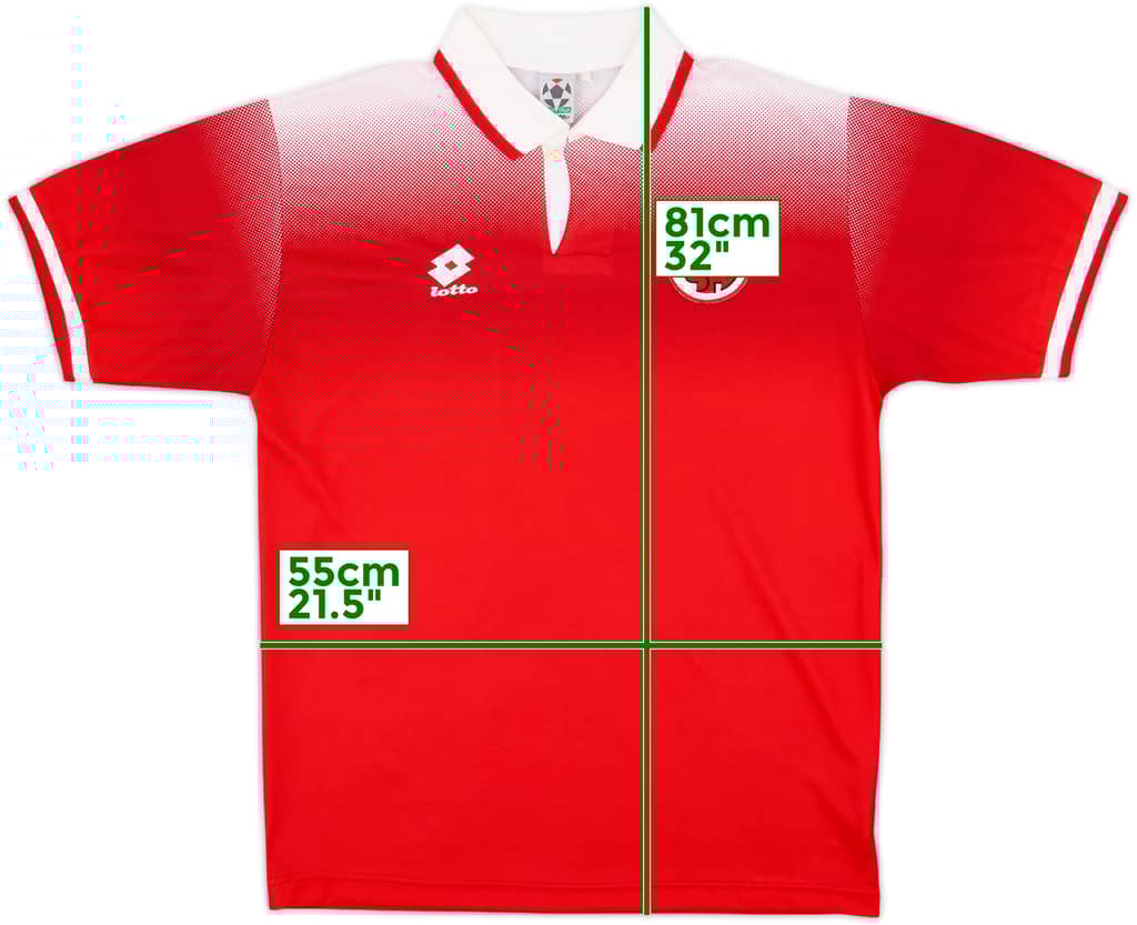 1996-98 Switzerland Home Shirt - 9/10 - (L)