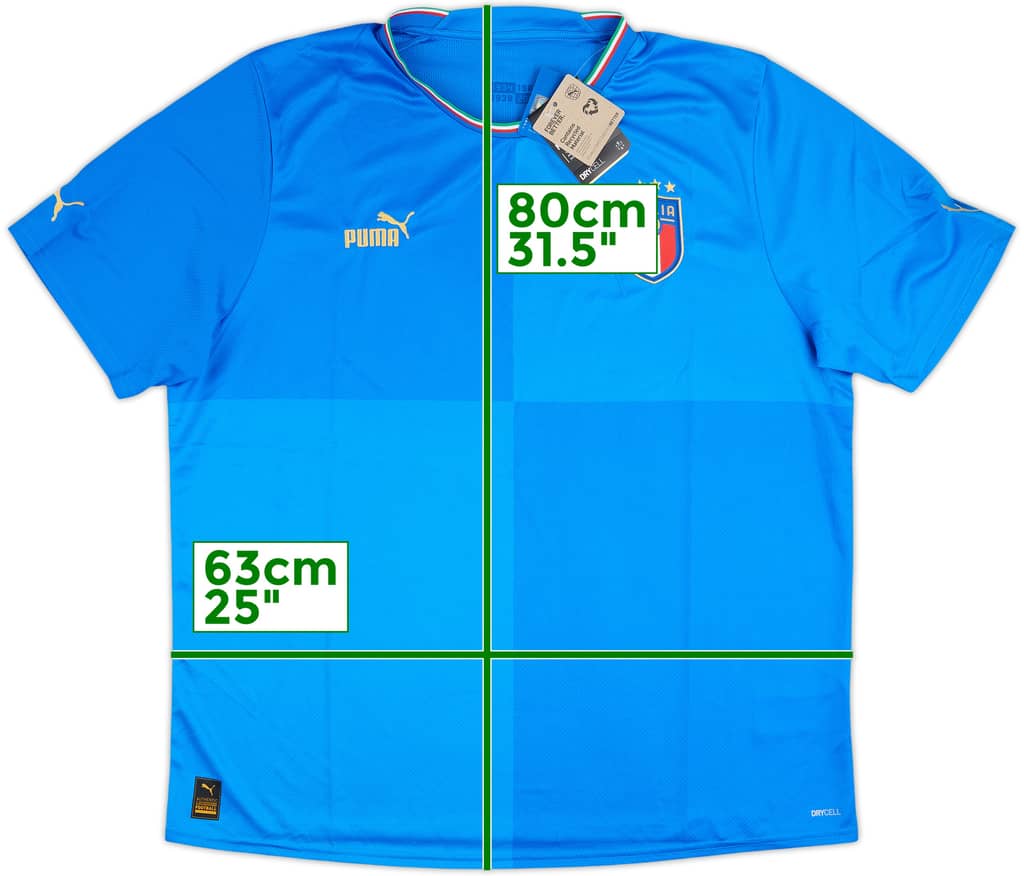2022-23 Italy Home Shirt (XXL)