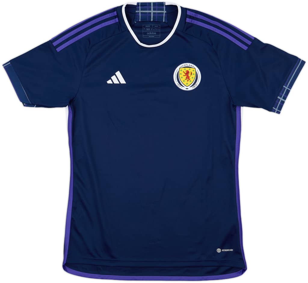 2022-23 Scotland Home Shirt - 8/10 - (M)
