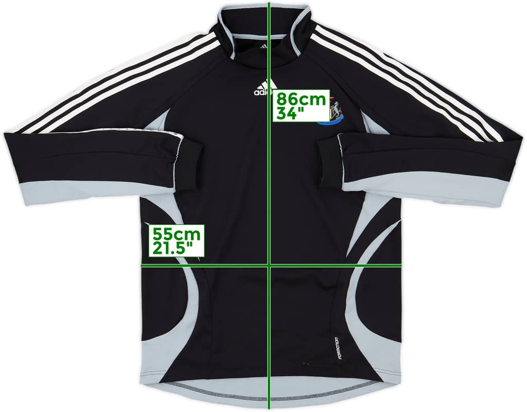 2006-07 Newcastle adidas Formotion Sweat Top - 8/10 - (L)