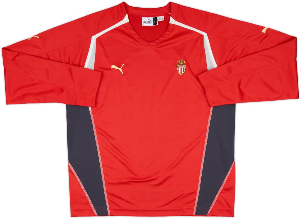 2004-05 Monaco Puma Training L/S Shirt - 6/10 - (L)