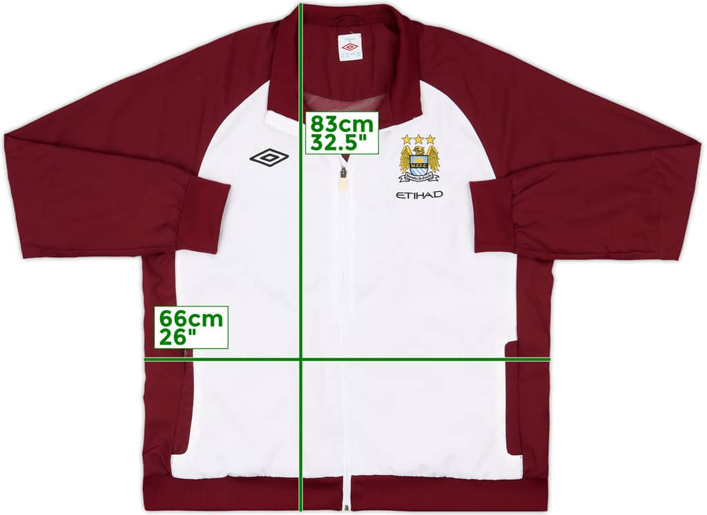 2012-13 Manchester City Umbro Track Jacket - 8/10 - (3XL)