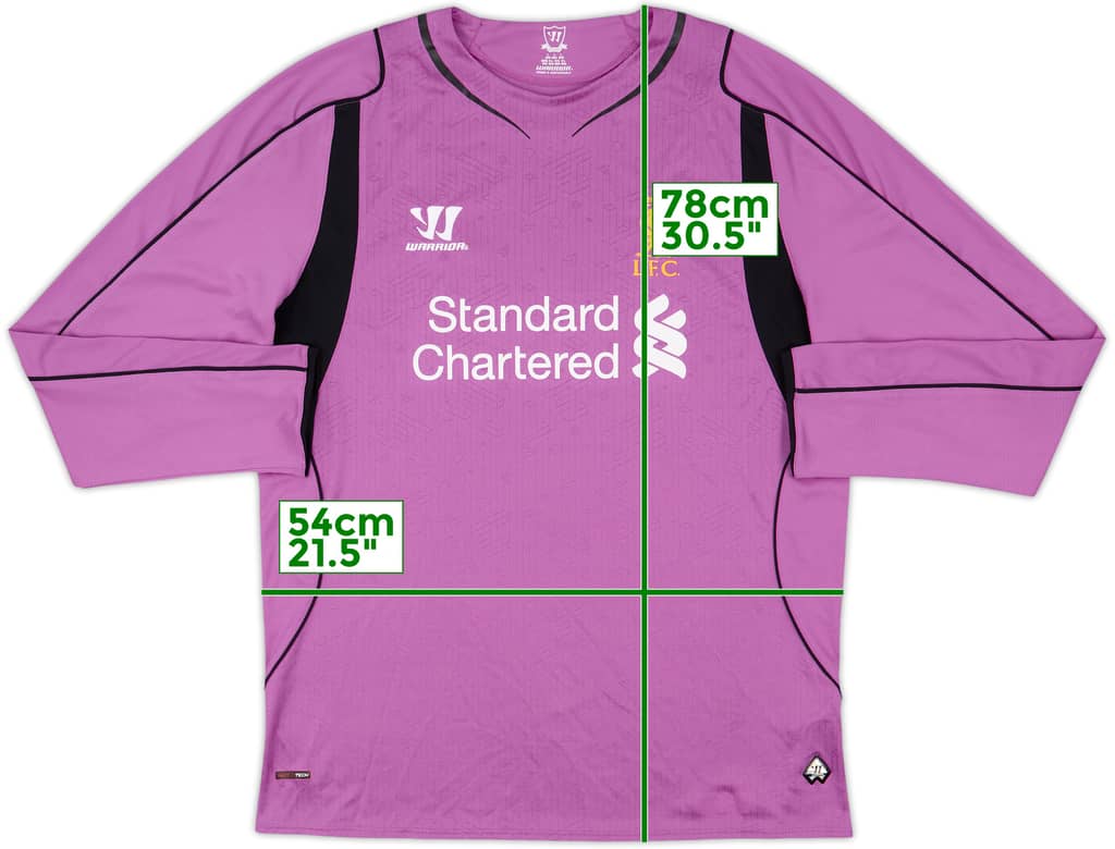2014-15 Liverpool GK Shirt - 8/10 - (L)
