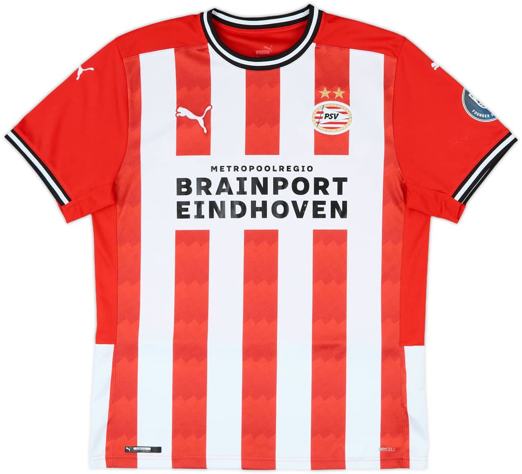 2020-21 PSV Home Shirt - 8/10 - (L)