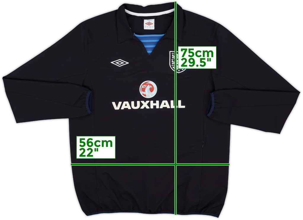 2010-11 England Umbro Drill Top - 8/10 - (L)