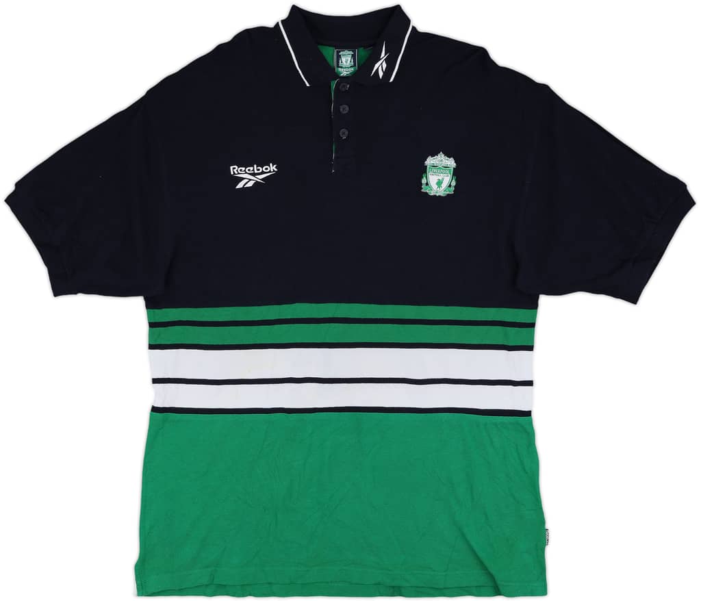 1999-00 Liverpool Reebok Polo Shirt - 7/10 - (XL)