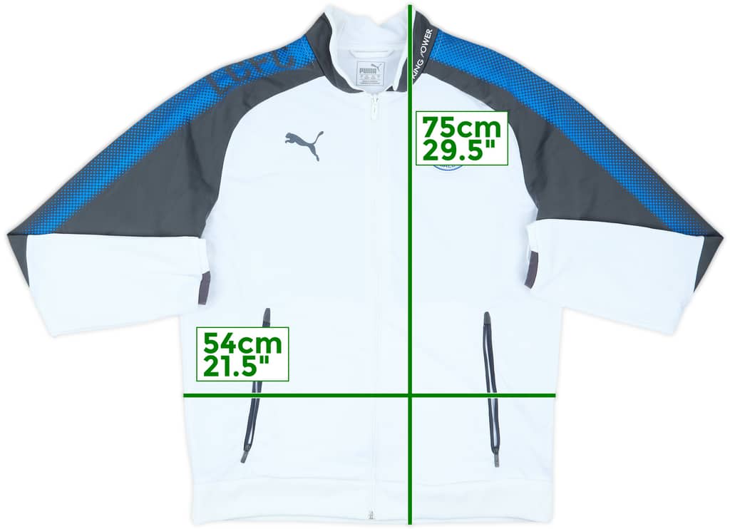 2017-18 Leicester Puma Track Jacket - 9/10 - (L)