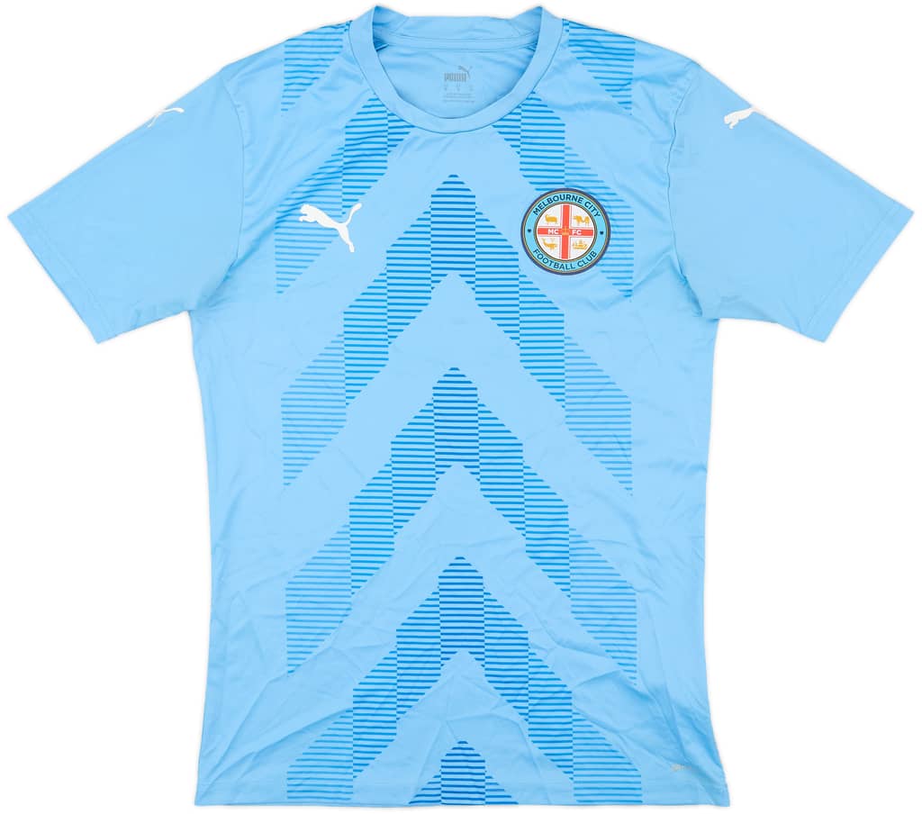 2022-23 Melbourne City Puma Training Shirt - 9/10 - (M)