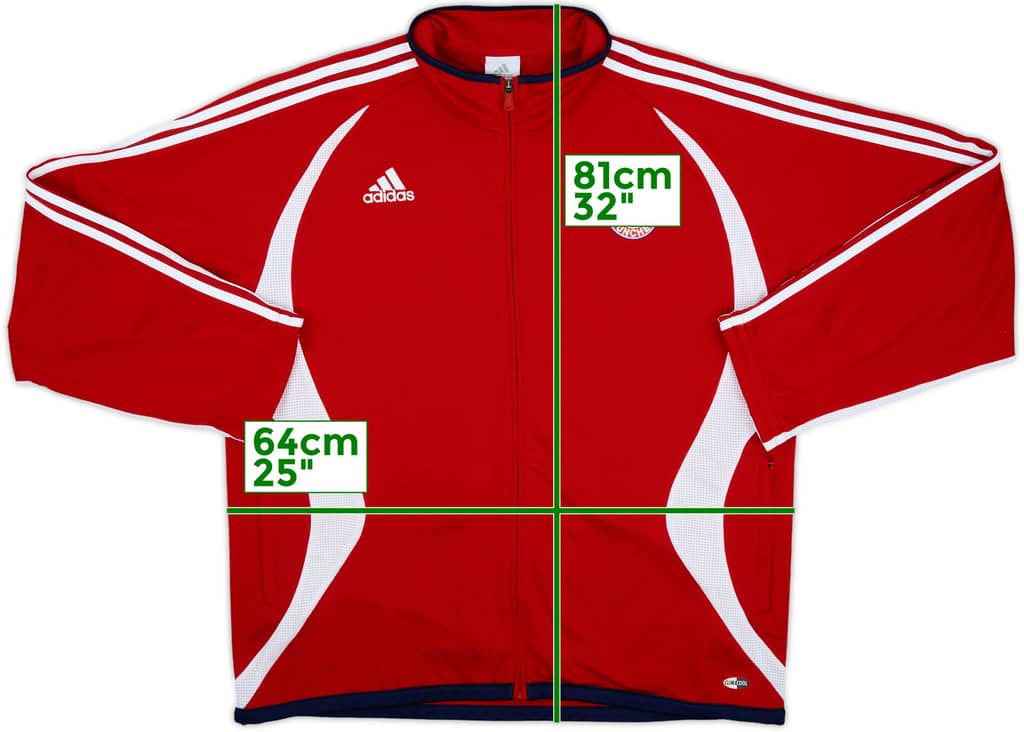 2006-07 Bayern Munich adidas Track Jacket - 10/10 - (XXL)