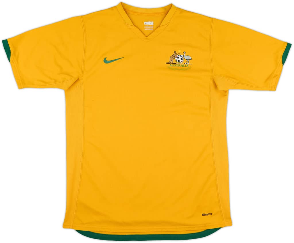 2006-08 Australia Home Shirt - 8/10 - (XL.Boys)