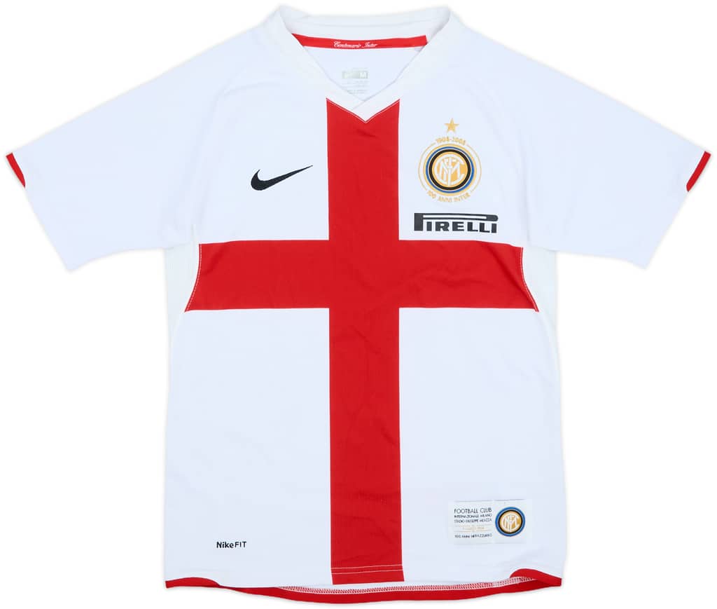 2007-08 Inter Milan Centenary Away Shirt - 8/10 - (M.Boys)
