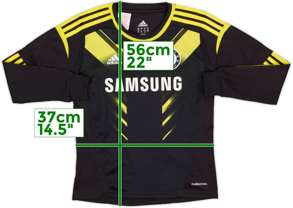 2012-13 Chelsea Third L/S Shirt - 8/10 - (S.Boys)