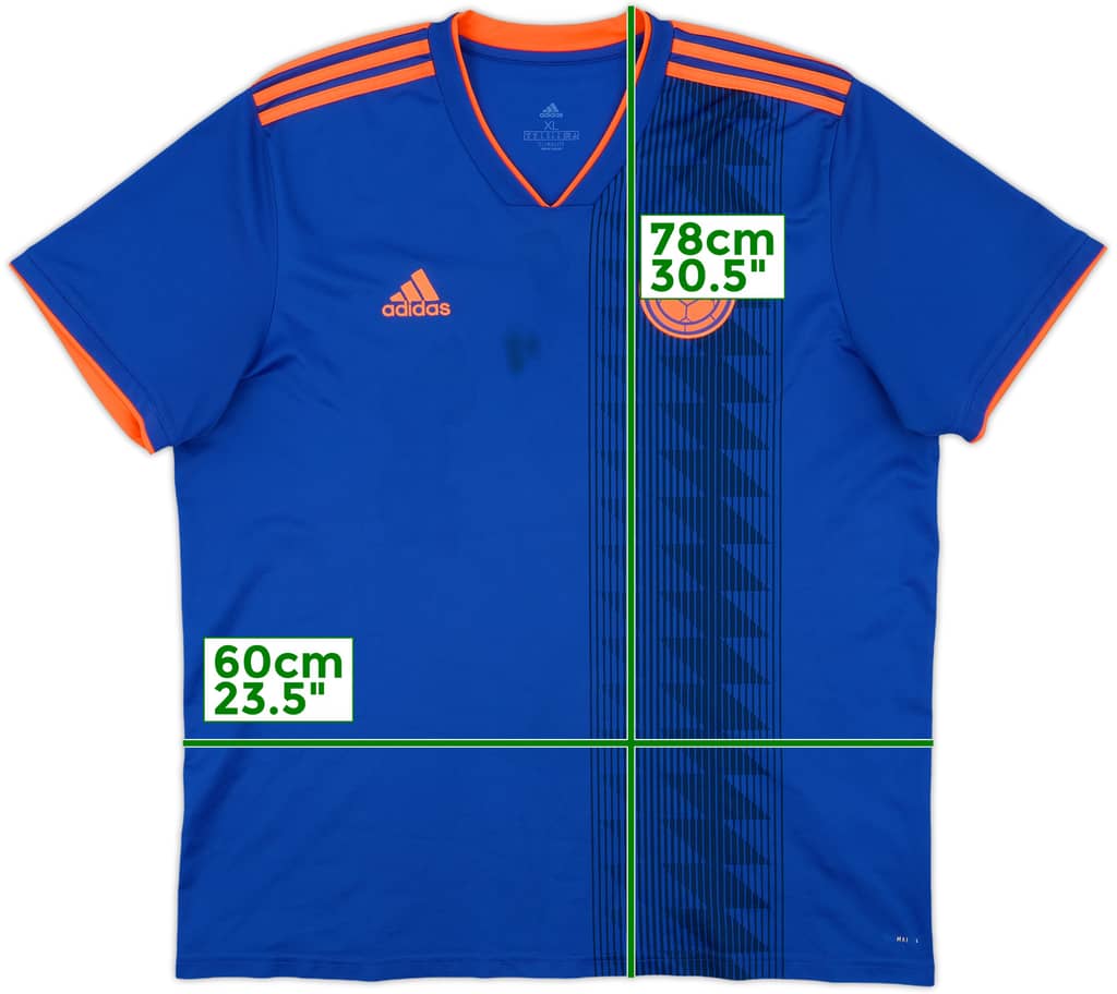 2018-19 Colombia Away Shirt - 7/10 - (XL)