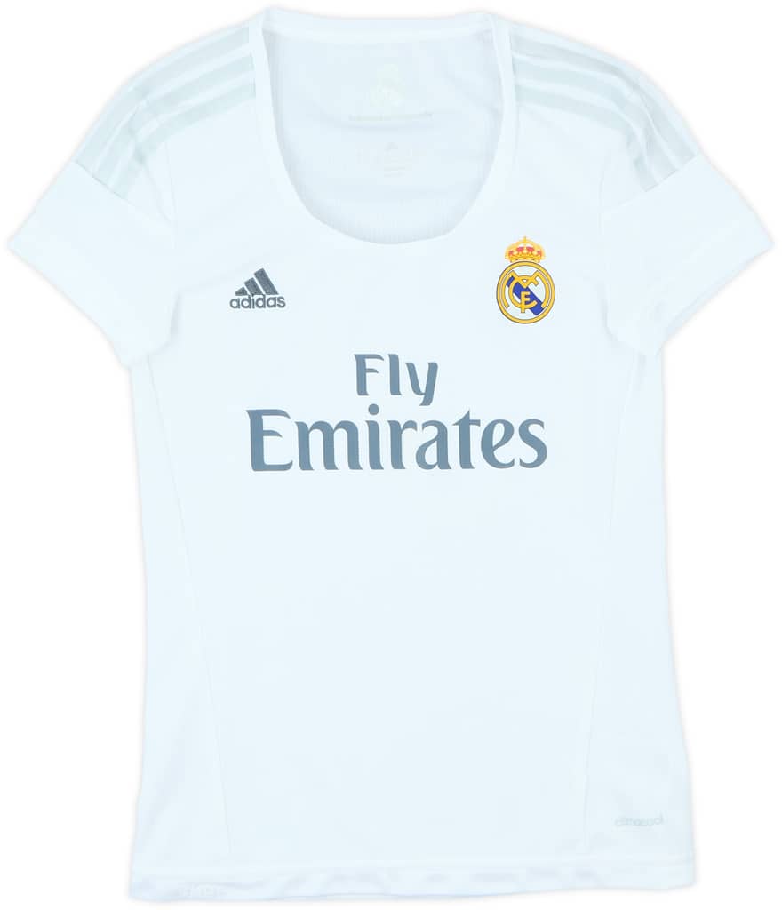 2015-16 Real Madrid Home Shirt - 9/10 (Women's XS)