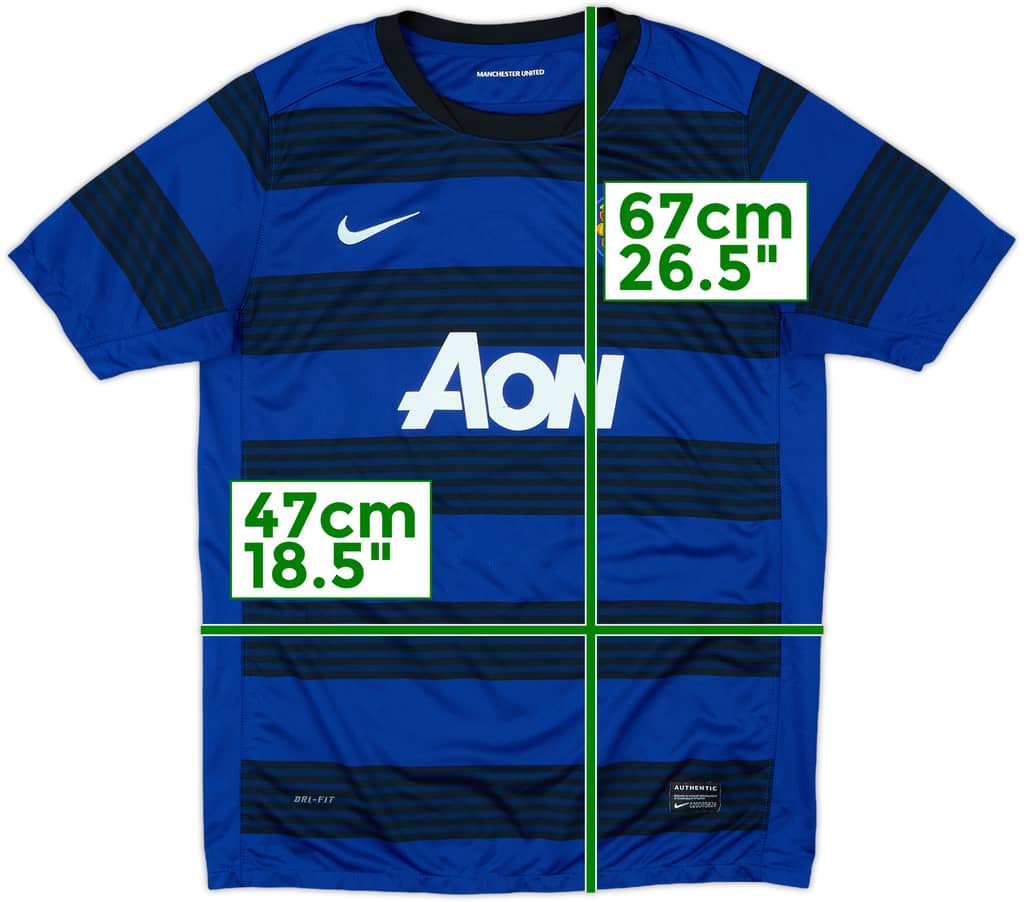 2011-13 Manchester United Away Shirt - 6/10 - (XL.Boys)