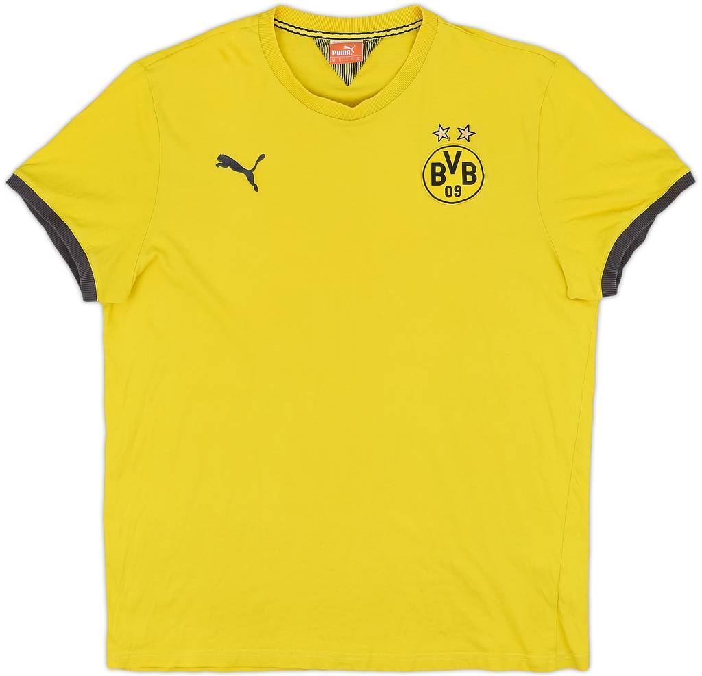 2014-15 Borussia Dortmund Puma Cotton Tee - 7/10 - (XL)