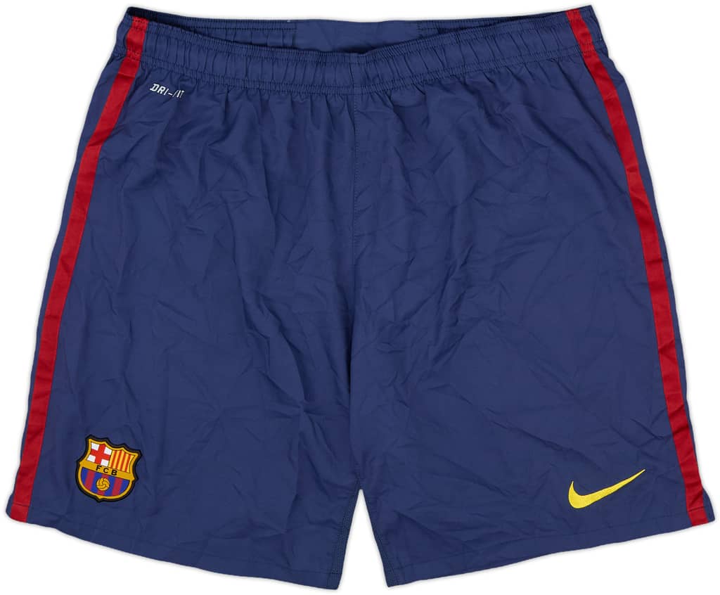 2013-14 Barcelona Home Shorts - 6/10 - (L)