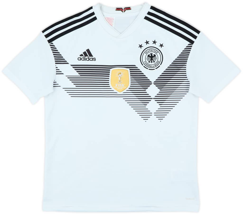 2018-19 Germany Home Shirt - 7/10 - (L.Boys)