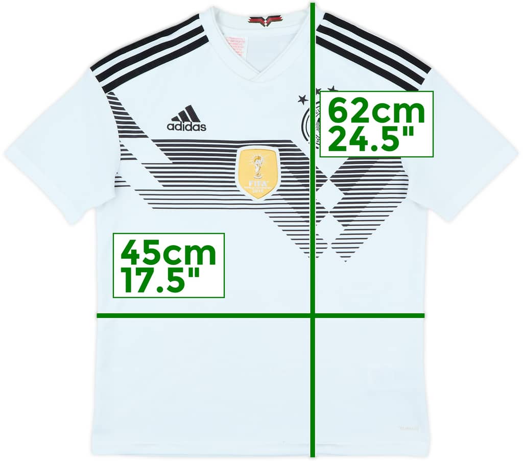 2018-19 Germany Home Shirt - 7/10 - (L.Boys)