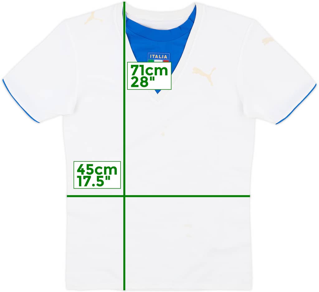2006 Italy Away Shirt - 3/10 - (S)