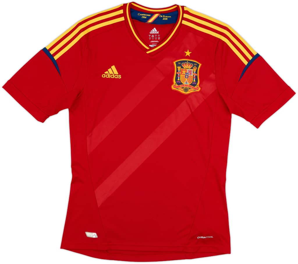 2011-12 Spain Home Shirt - 10/10 - (S)