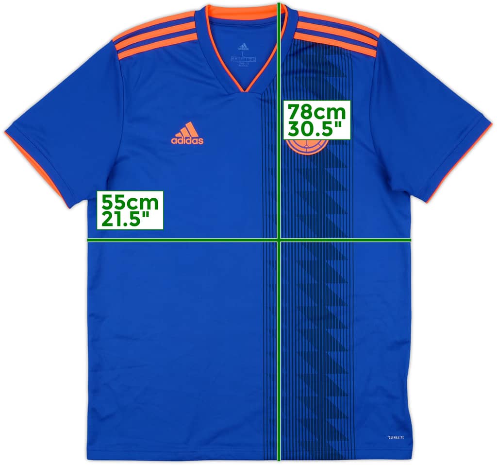 2018-19 Colombia Away Shirt - 10/10 - (L)