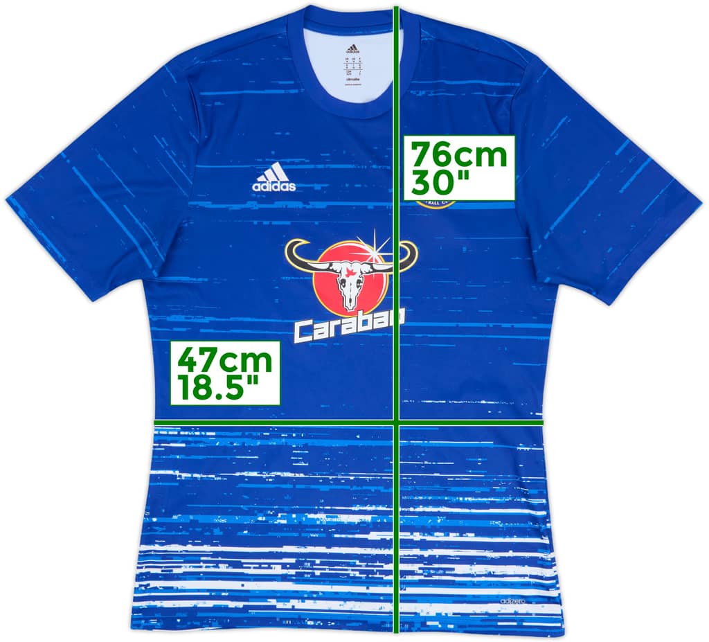 2016-17 Chelsea adizero Training Shirt - 10/10 - (M)