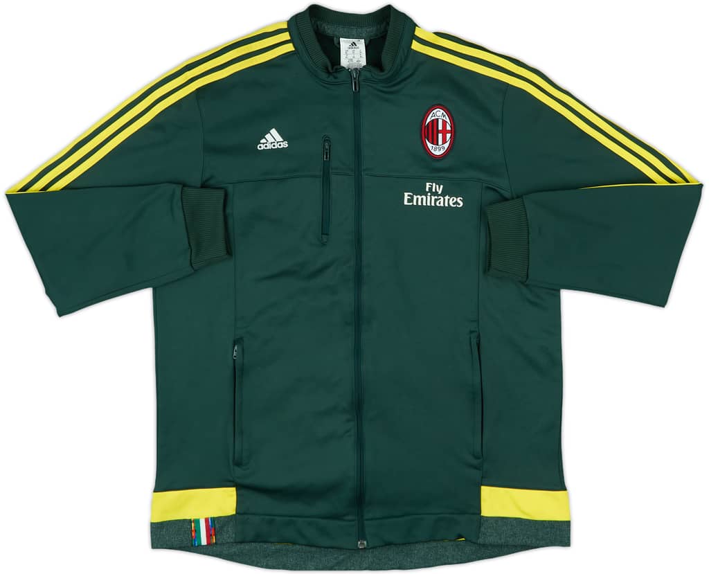2015-16 AC Milan adidas Track Jacket - 8/10 - (XL)
